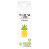 Sainsbury's Pure Pineapple Juice 1L All chilled juice Sainsburys   