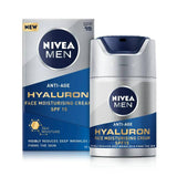 Nivea Anti Age Hyaluron Face Moisturising Cream SPF 15 50ml All Sainsburys   