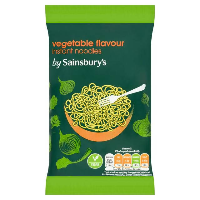 Sainsbury's Instant Noodles, Vegetable 90g