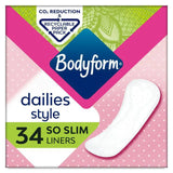 Bodyform Dailies So Slim Panty Liners x34 feminine care Sainsburys   