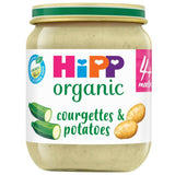 HiPP Organic Courgettes & Potatoes Baby Food Jar 4+ Months (6 x 125g) GOODS McGrocer Direct   