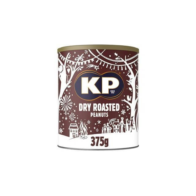 KP Dry Roasted Peanuts Tin 375g