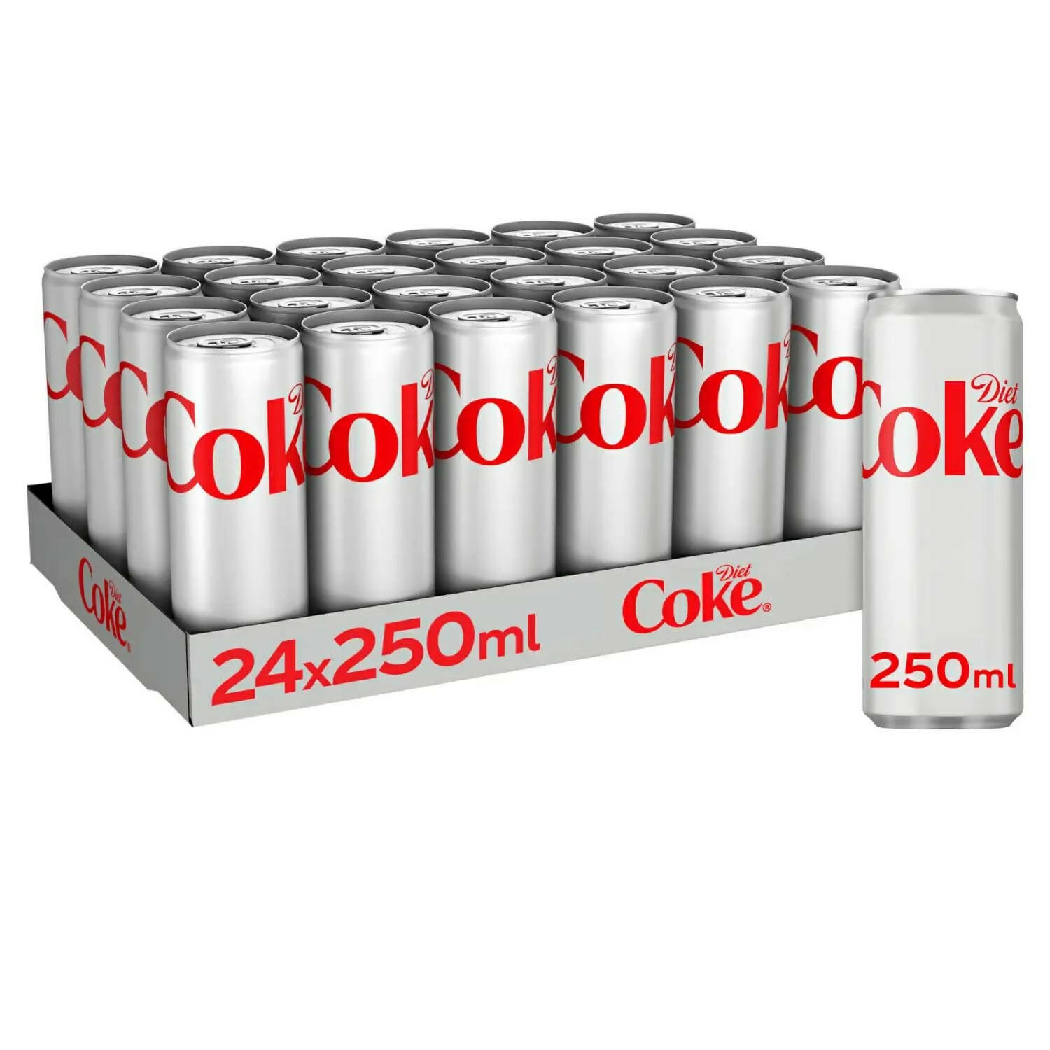 Diet Coke 24 x 250ml GOODS McGrocer Direct   