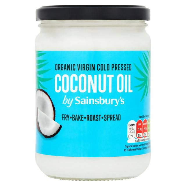 Sainsbury's Coconut Oil 500ml oils Sainsburys   