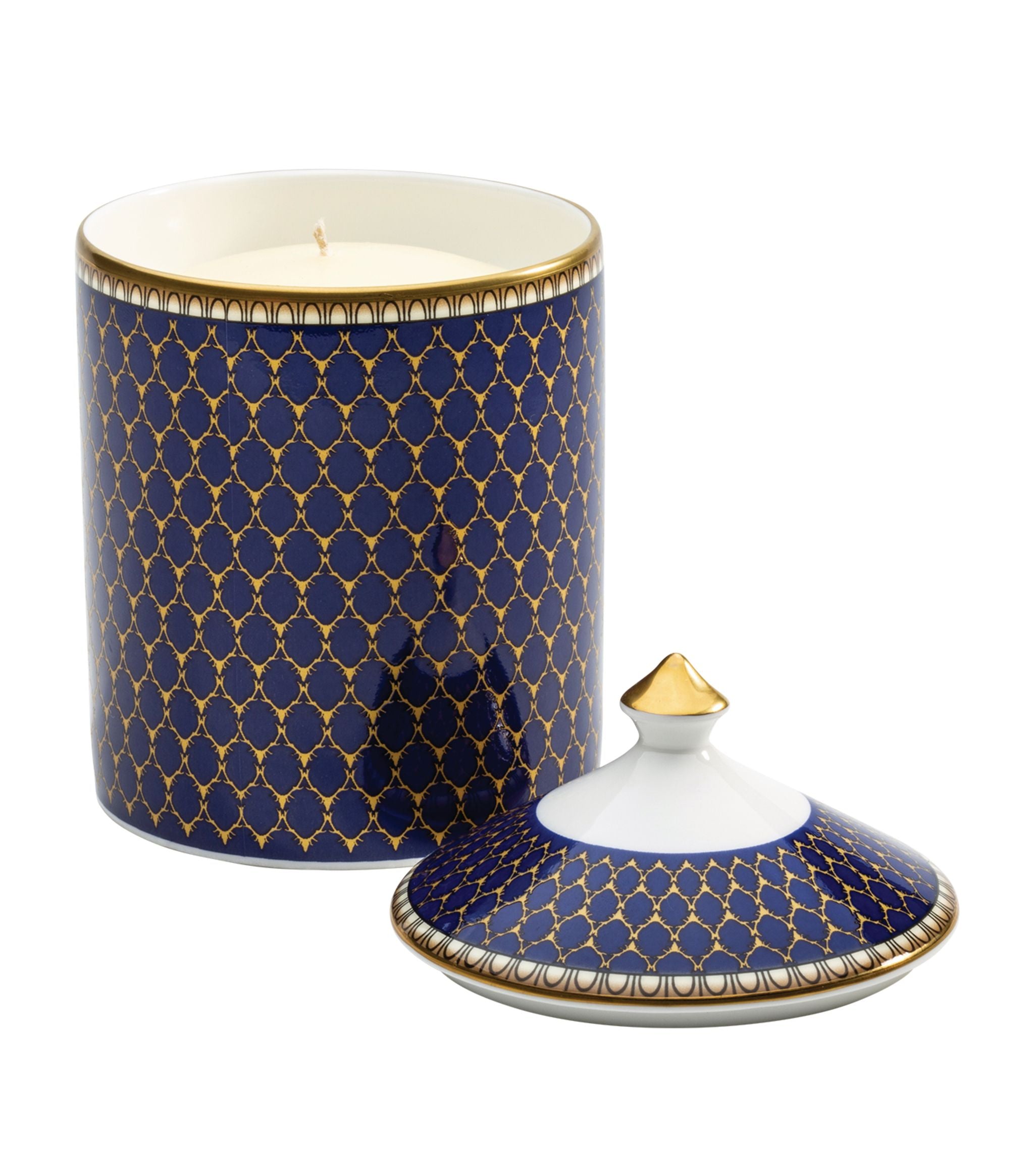 Antler Trellis Lidded Jasmine Candle GOODS Harrods   