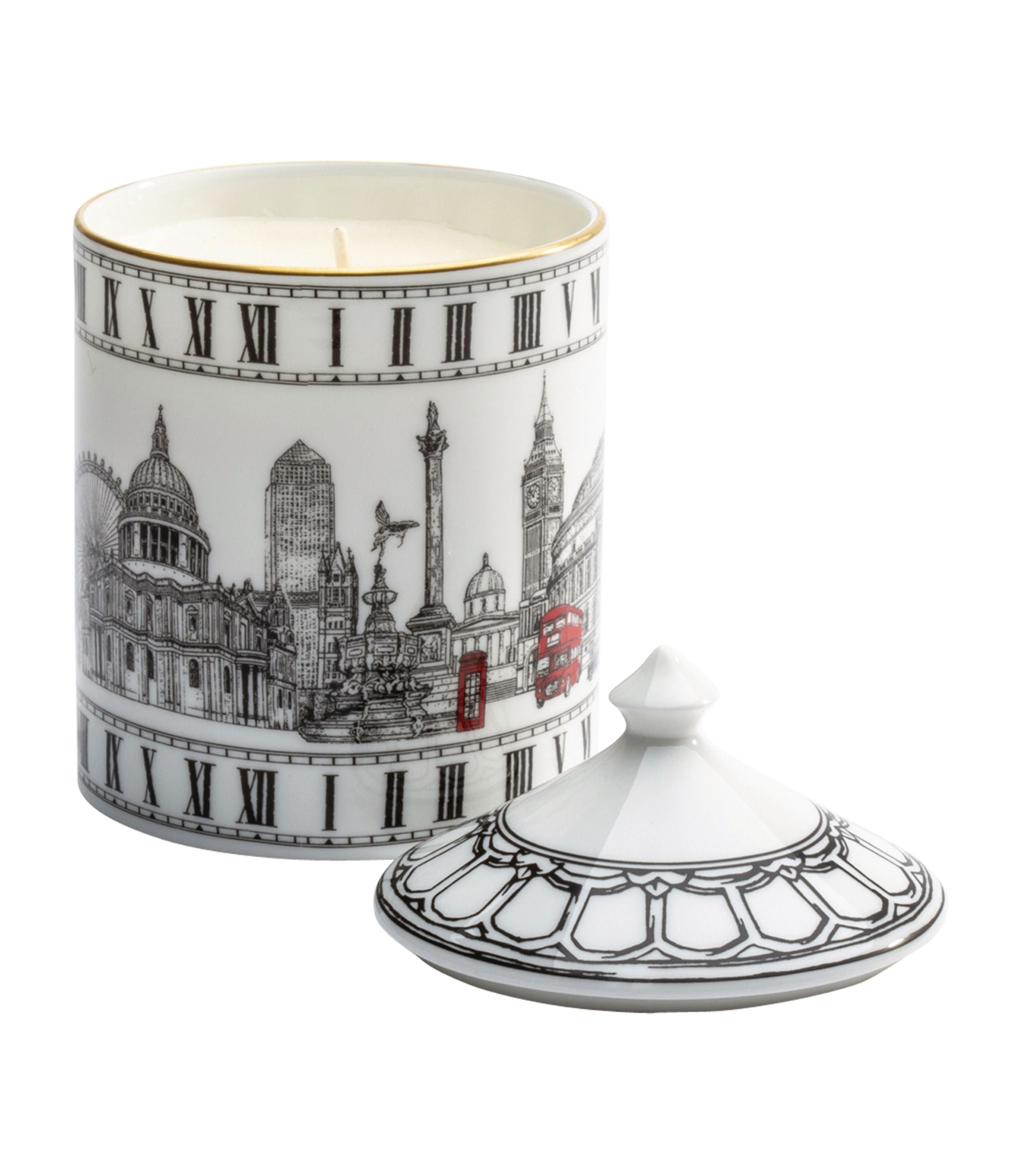 London Icons Lidded Candle GOODS Harrods   