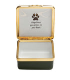 Message Pawprints Trinket Box GOODS Harrods   