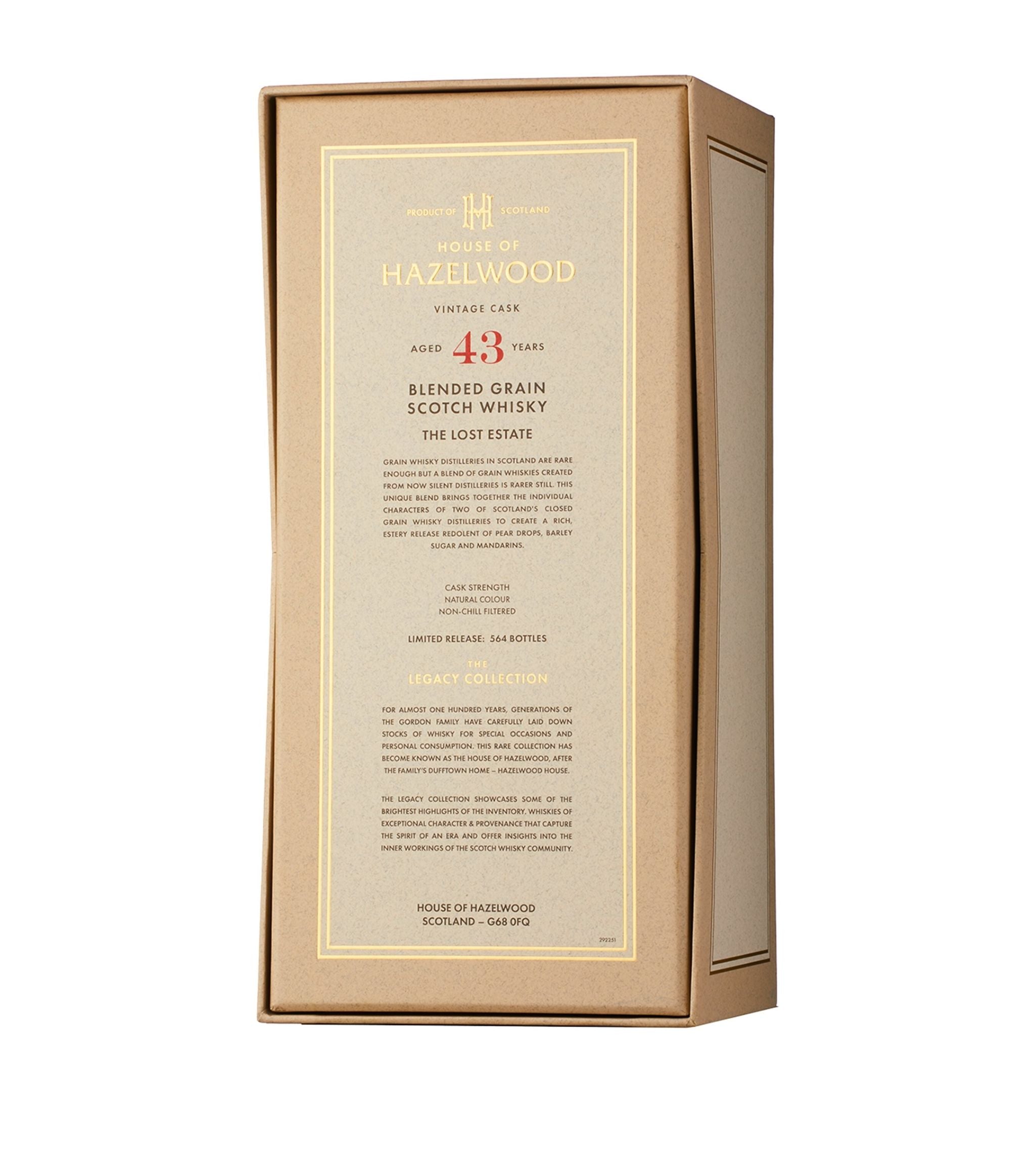 43-Year-Old The Lost Estate Scotch Whisky (70cl) GOODS Harrods   