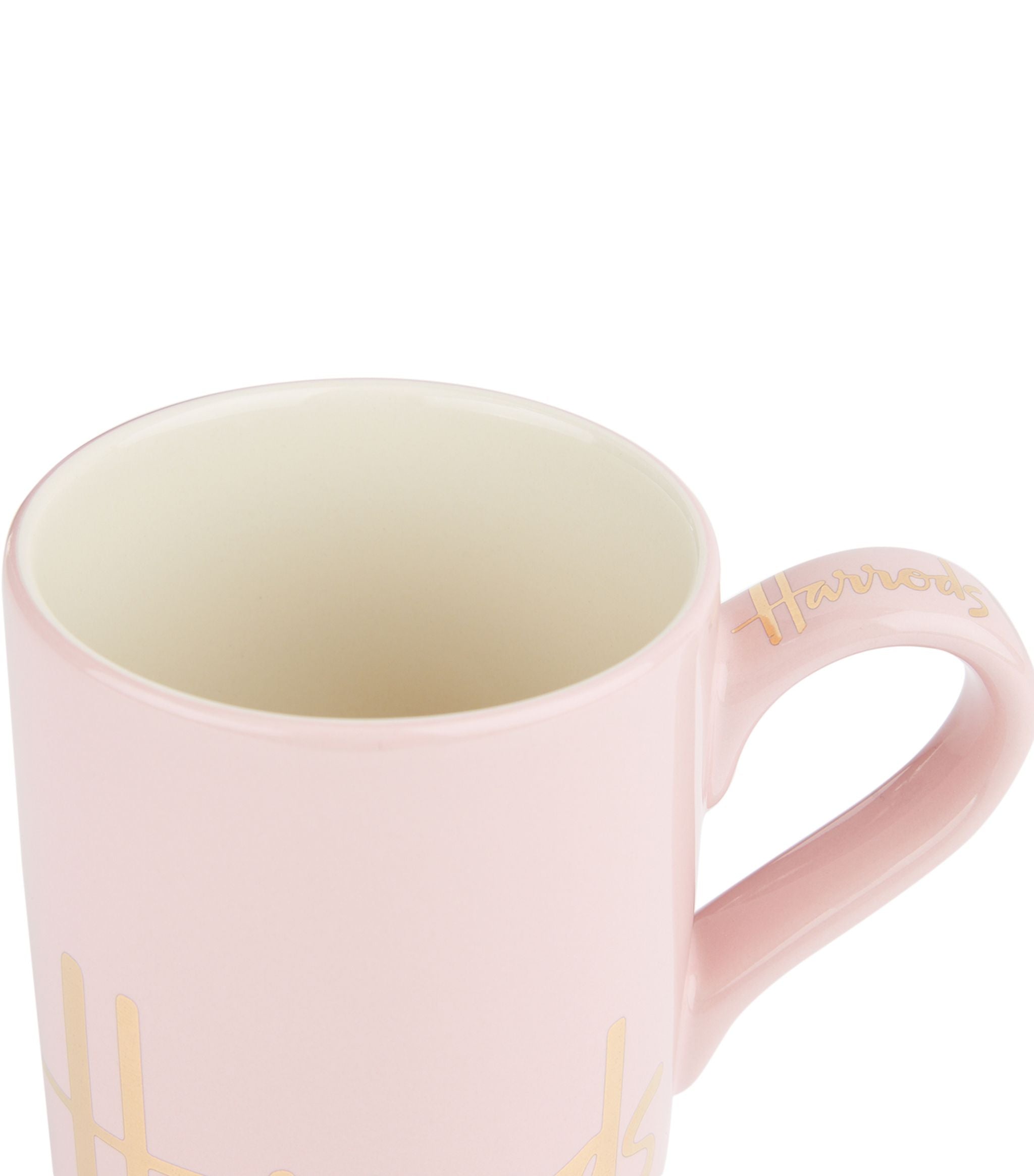 6 PINK LOGO MUGS GOODS Harrods   