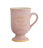 6 PINK PEDESTAL MUGS GOODS Harrods   