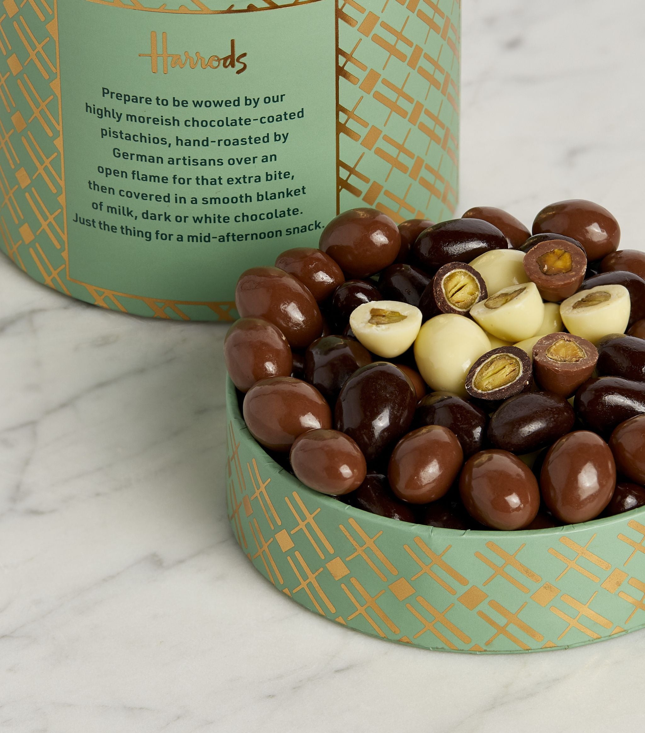 Chocolate Pistachios (325g) GOODS Harrods   