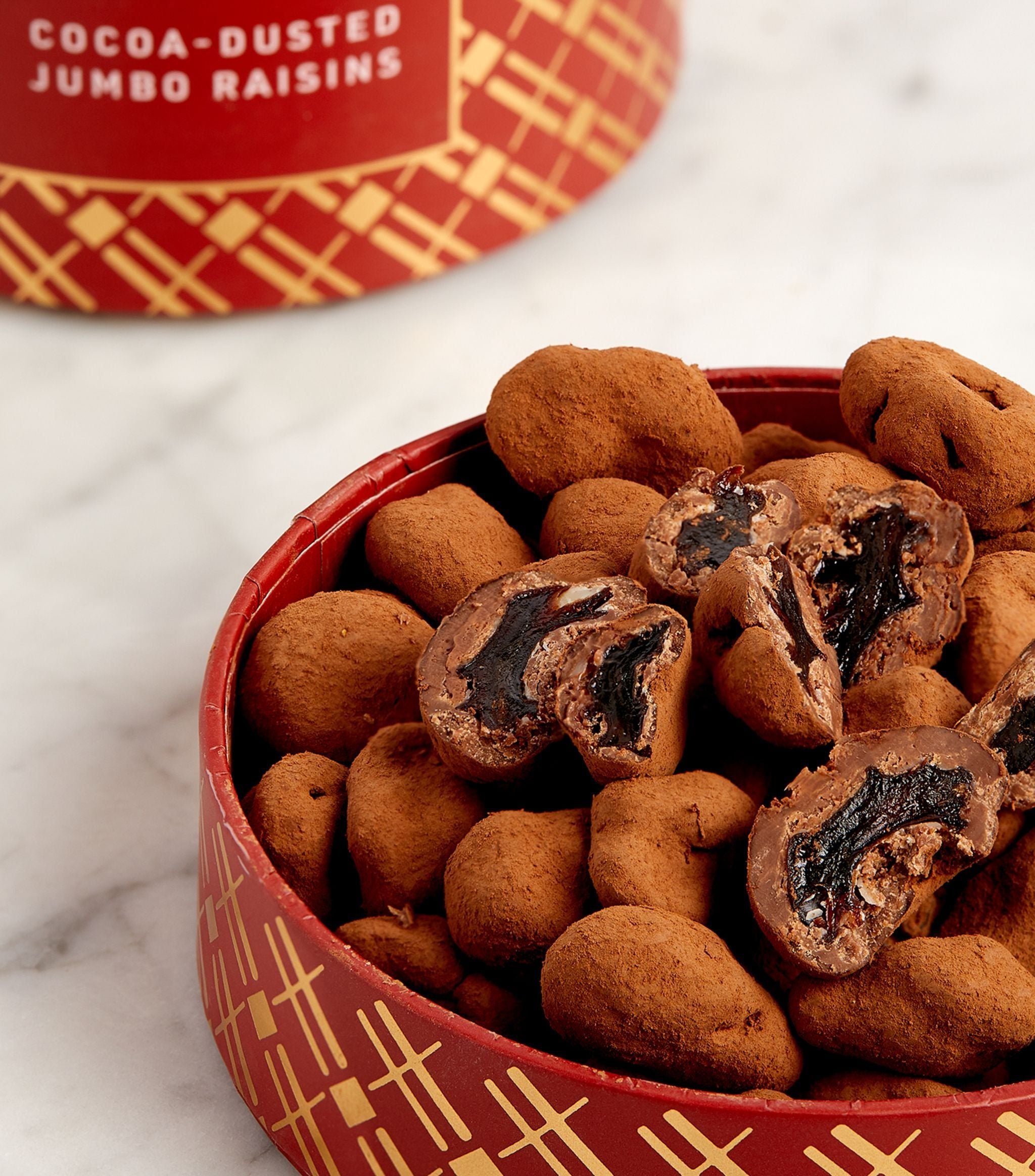 Cocoa-Dusted Jumbo Raisins (325g) GOODS Harrods   