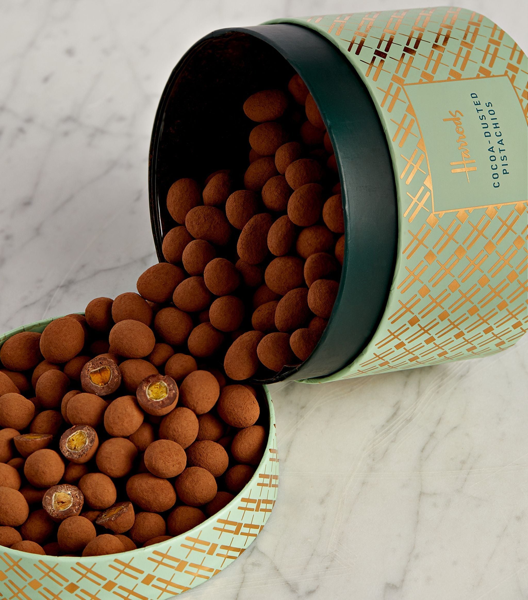 Cocoa Dusted Pistachios (600g) GOODS Harrods   