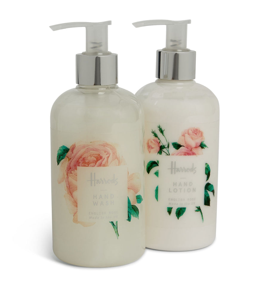 English Rose Hand Wash and Lotion Caddy