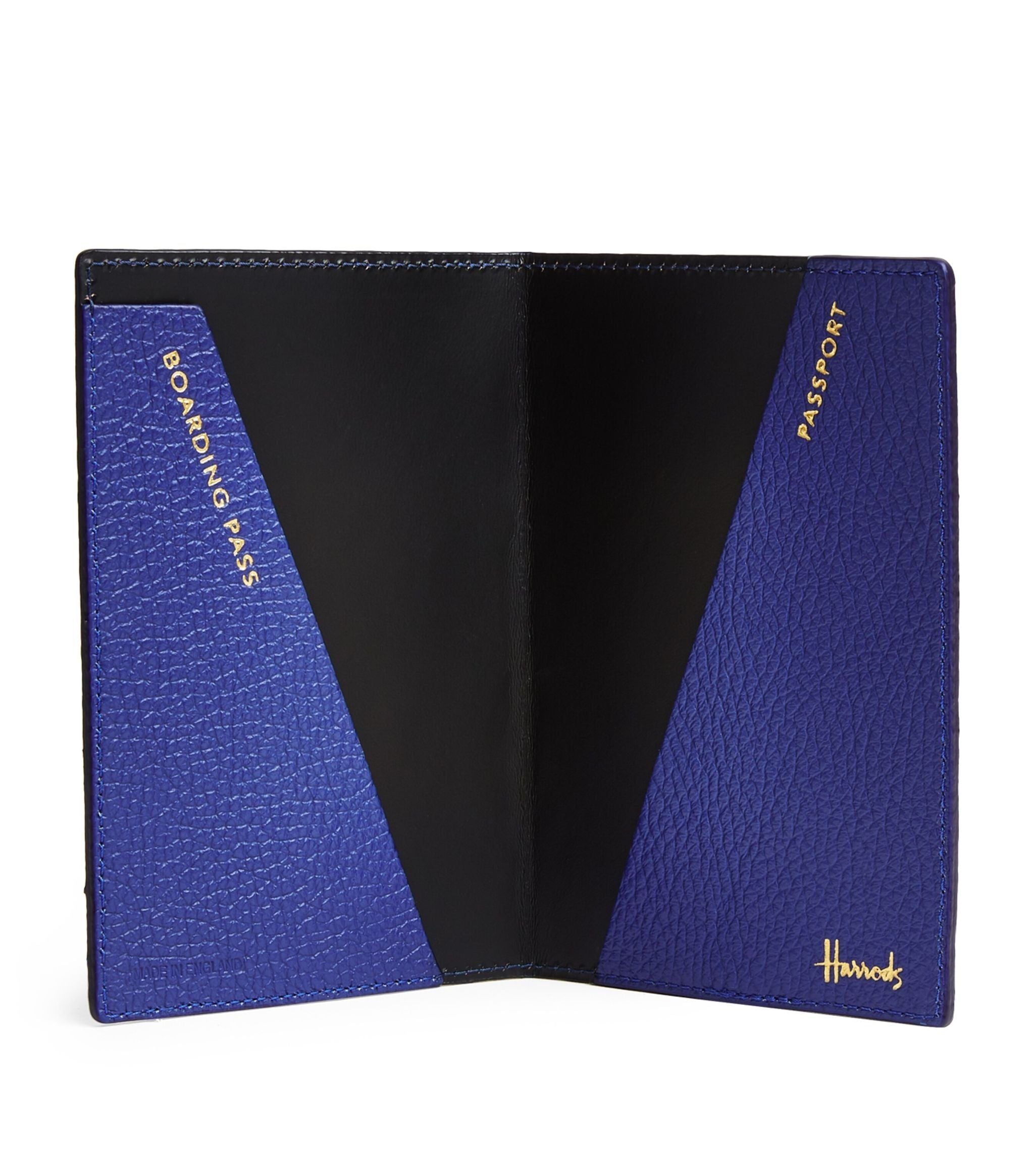 Grained Leather Passport Cover GOODS Harrods   