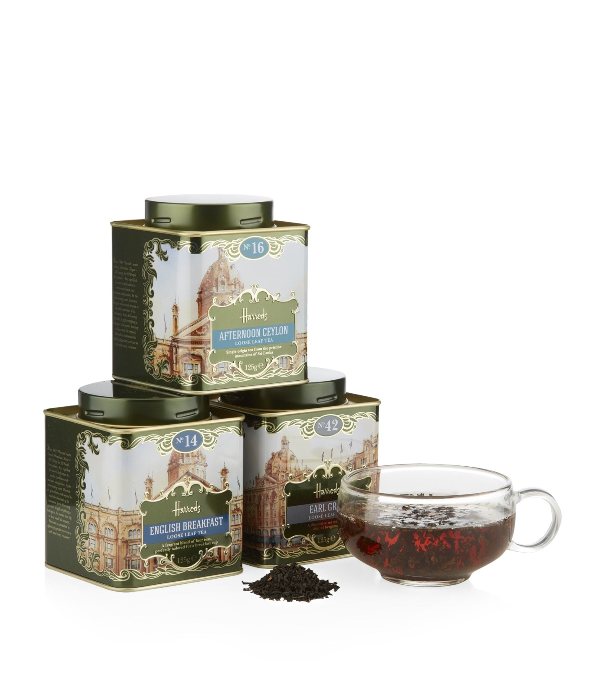 Loose Leaf Tea Gift Pack (3 x 125g) GOODS Harrods   