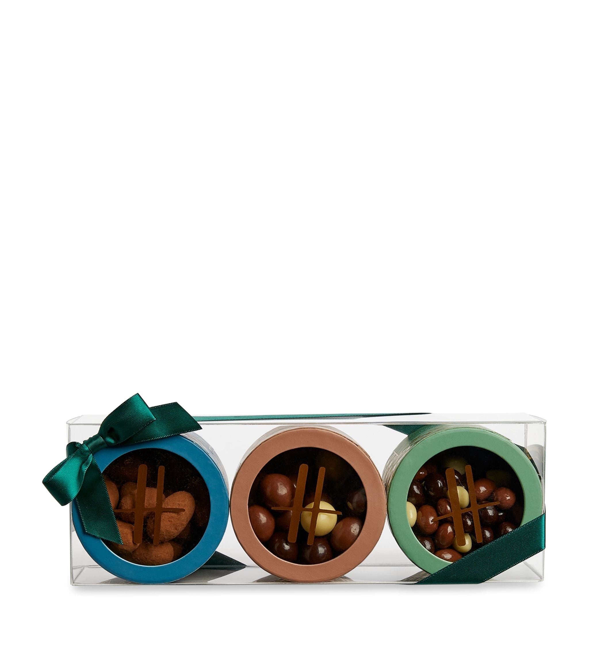 Mini Drum Chocolate Nuts Gift Set (300g) GOODS Harrods   