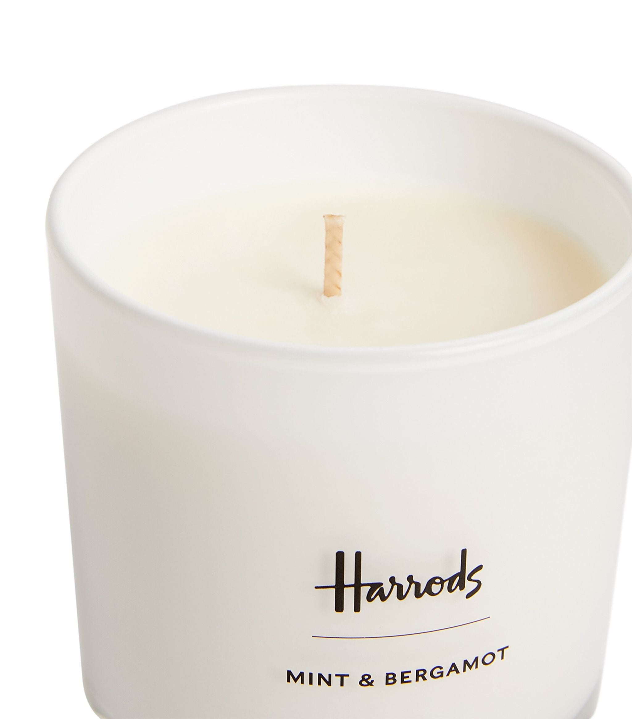 Mint and Bergamot Candle (230g) Accessories & Cleaning Harrods   