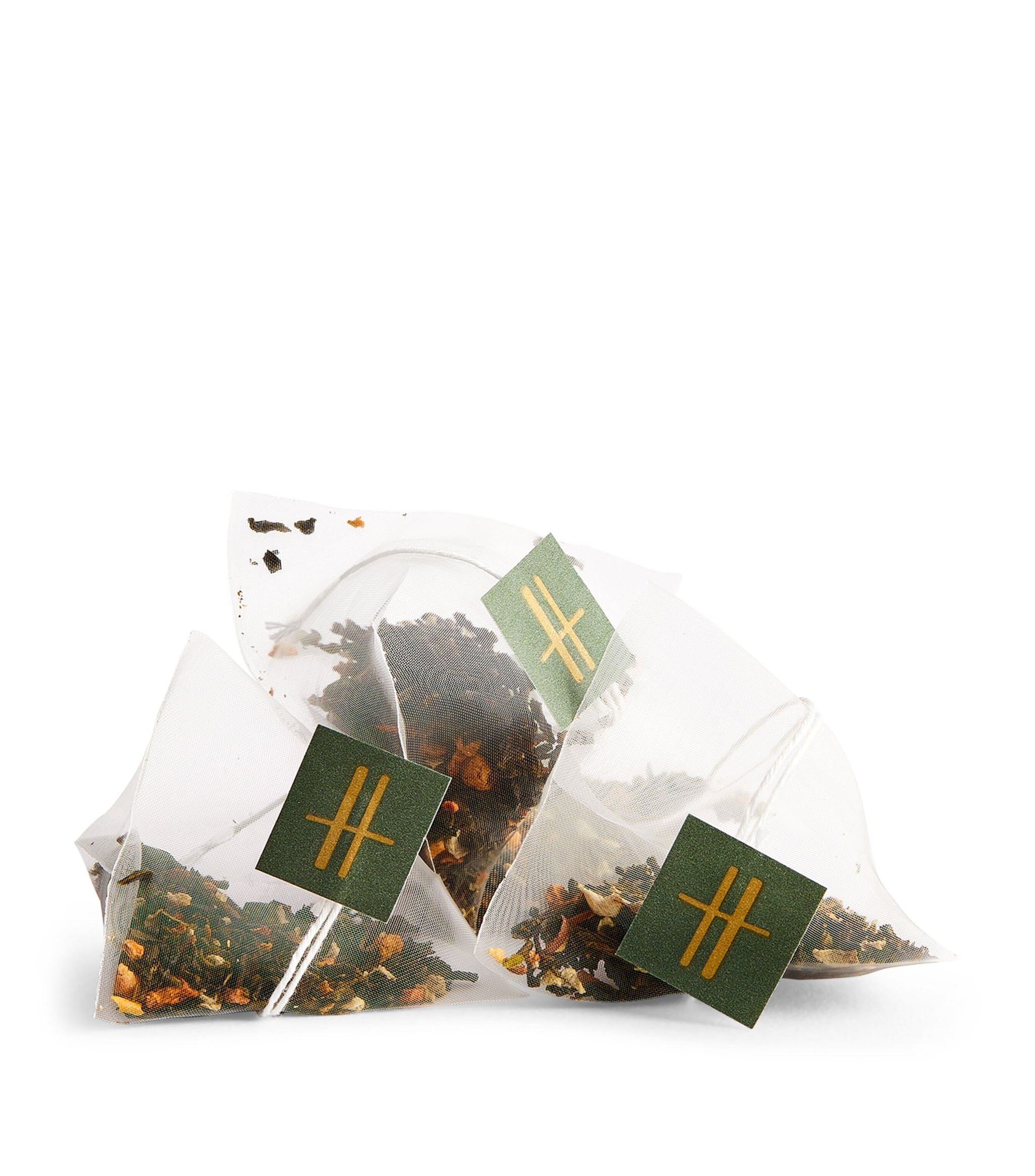 No.103 Green Apple Flavoured Green Tea (20 Silken Tea Bags) GOODS Harrods   