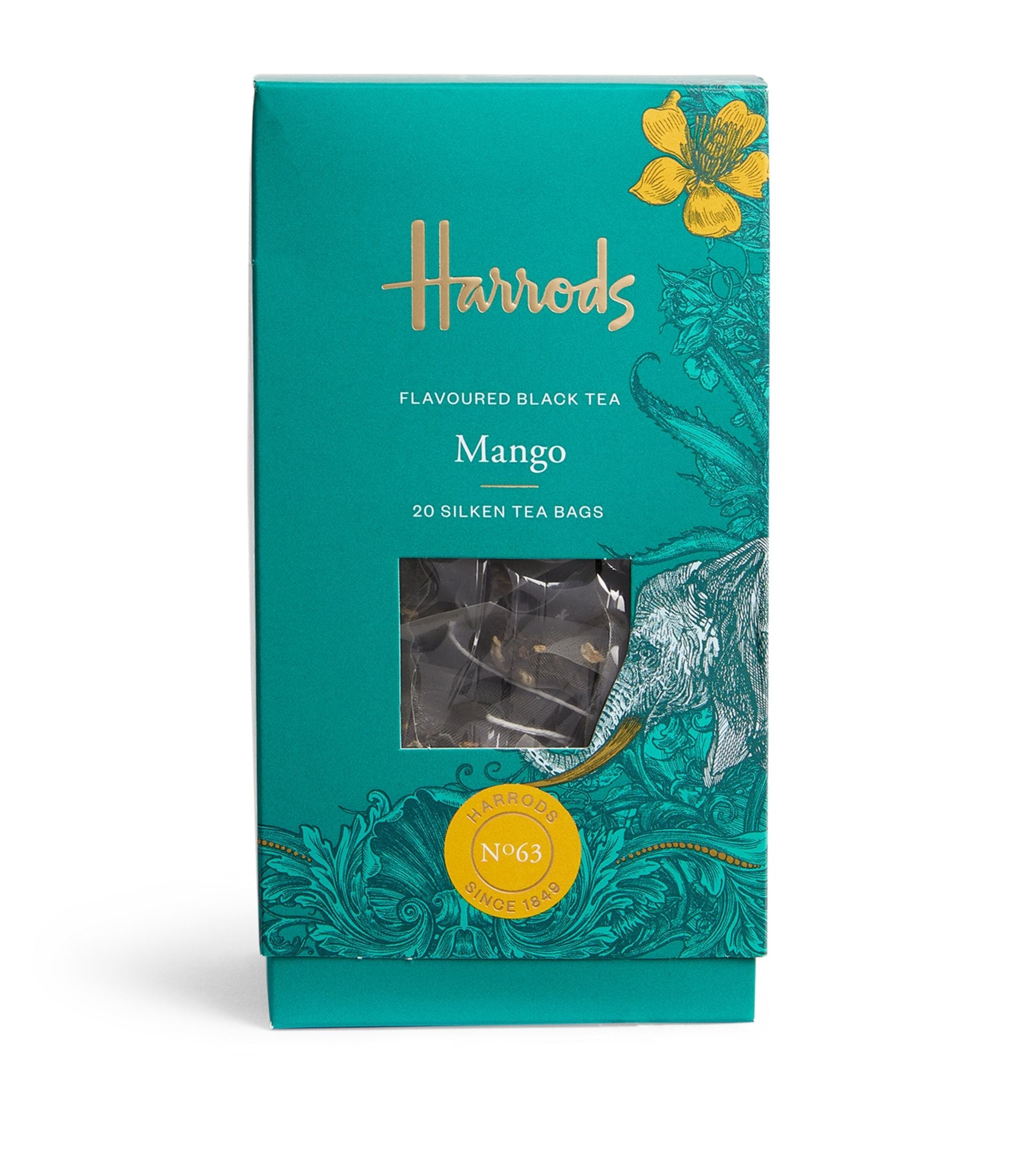 No.63 Mango-Flavoured Black Tea (20 Tea Bags) GOODS Harrods   