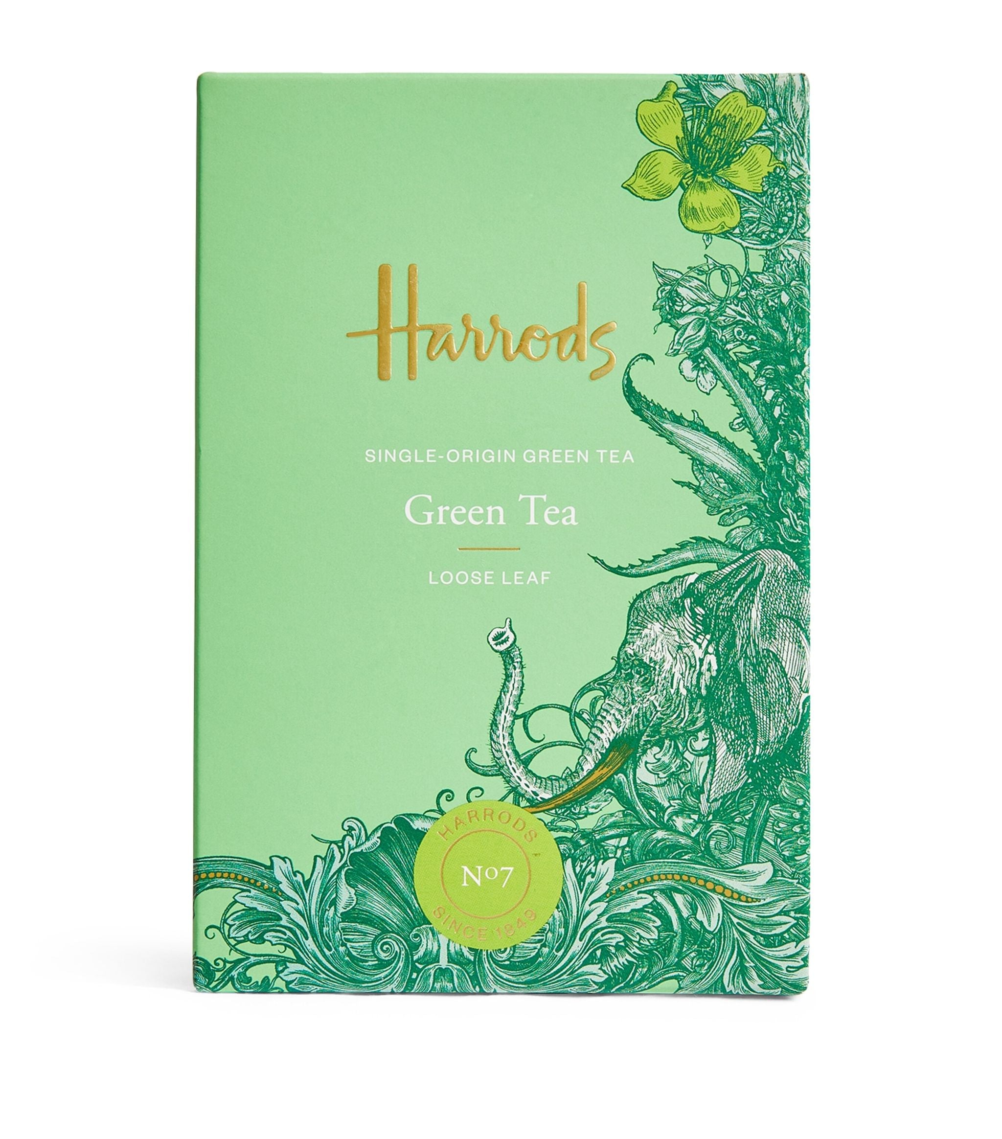 No. 7 Green Loose Leaf Tea (200g) GOODS Harrods   