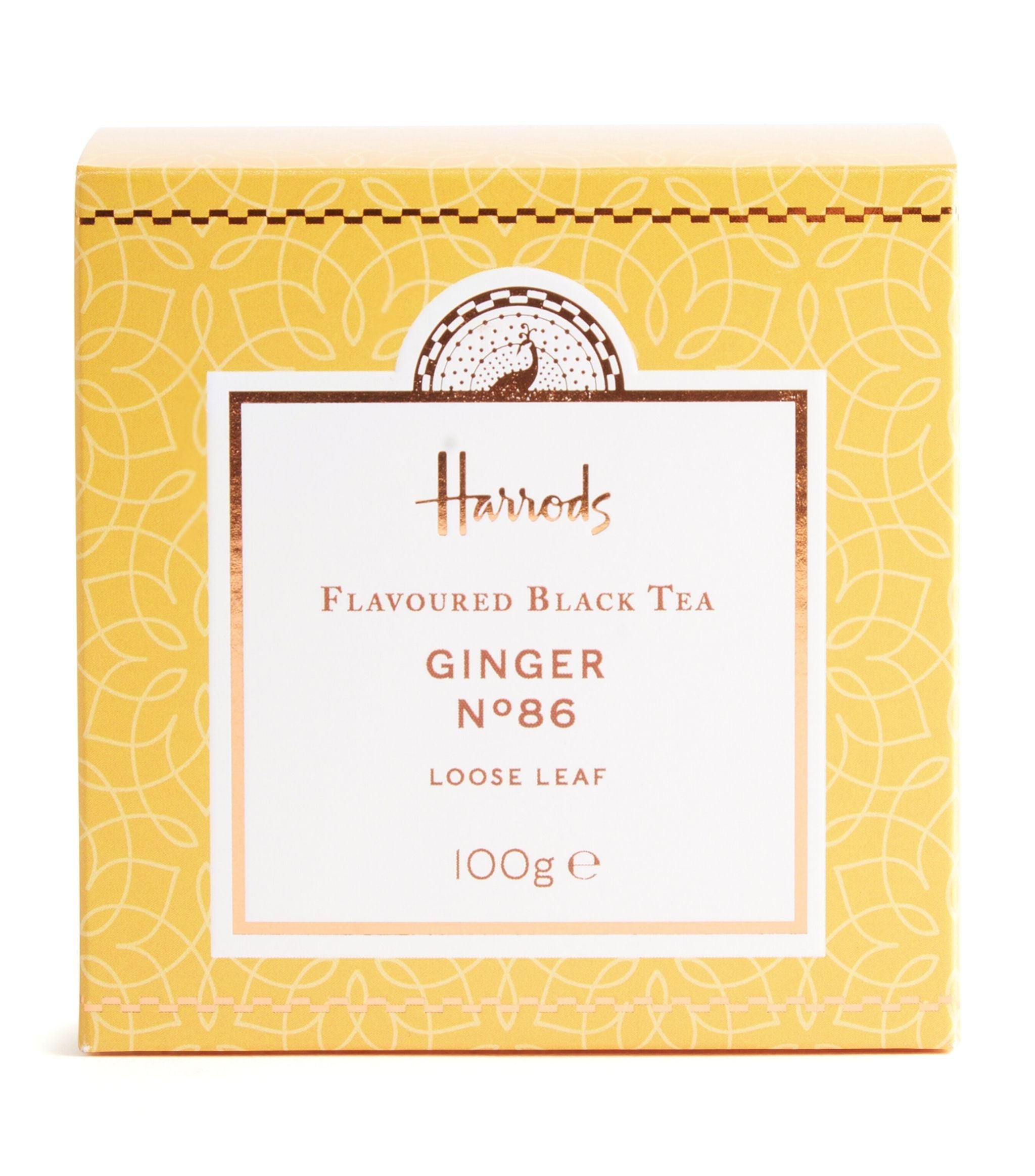 No.86 Loose Leaf Ginger Flavoured Black Tea (100g) GOODS Harrods   