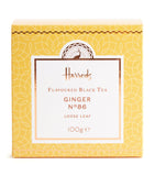 No.86 Loose Leaf Ginger Flavoured Black Tea (100g) GOODS Harrods   