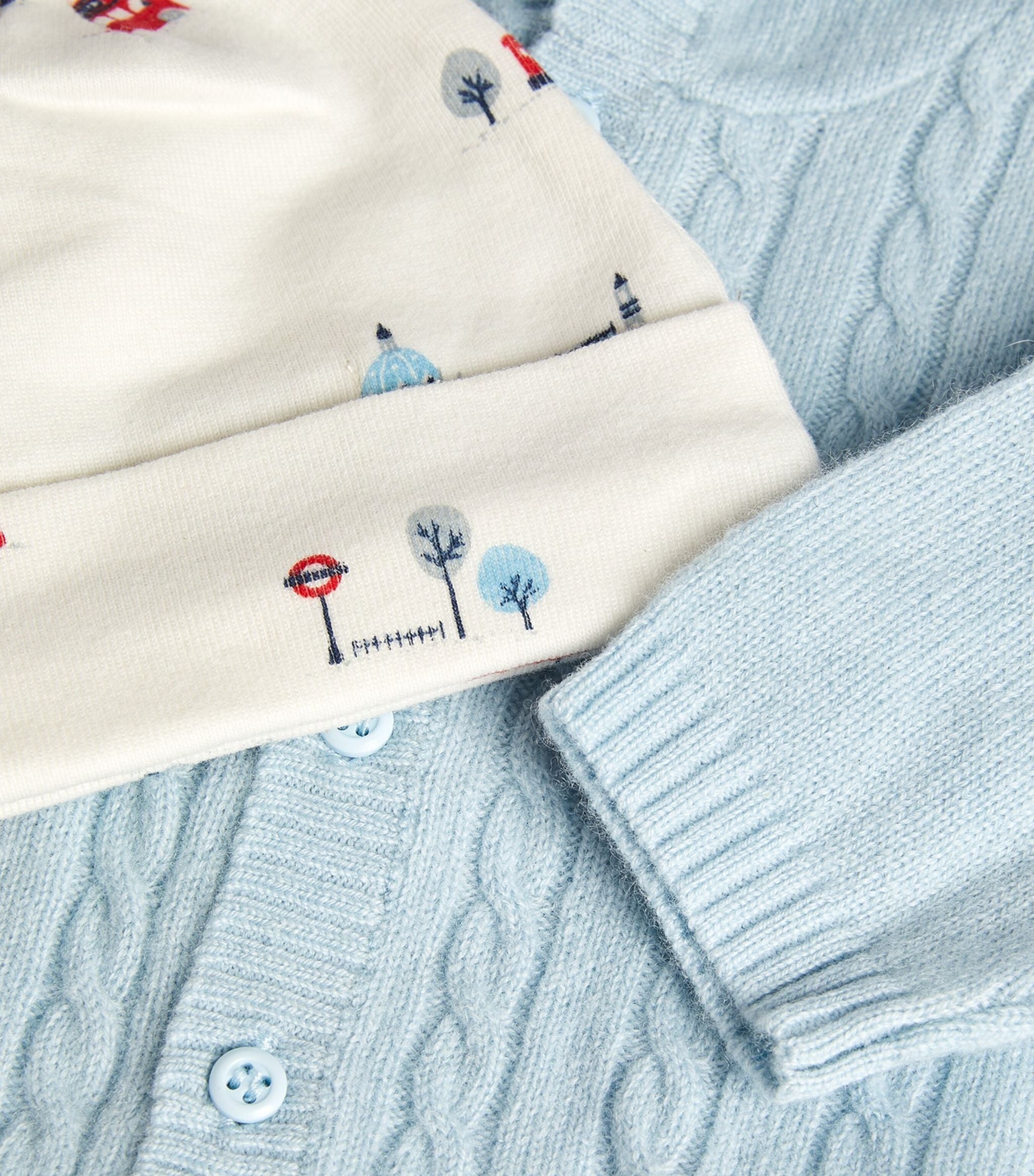 Cashmere-Cotton Baby Boy Hamper GOODS Harrods   