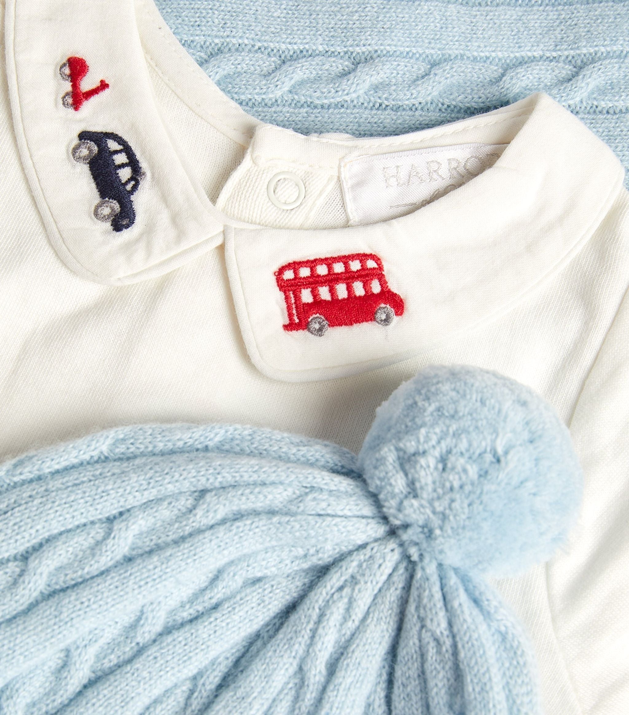 Cashmere-Cotton Baby Boy Hamper GOODS Harrods   