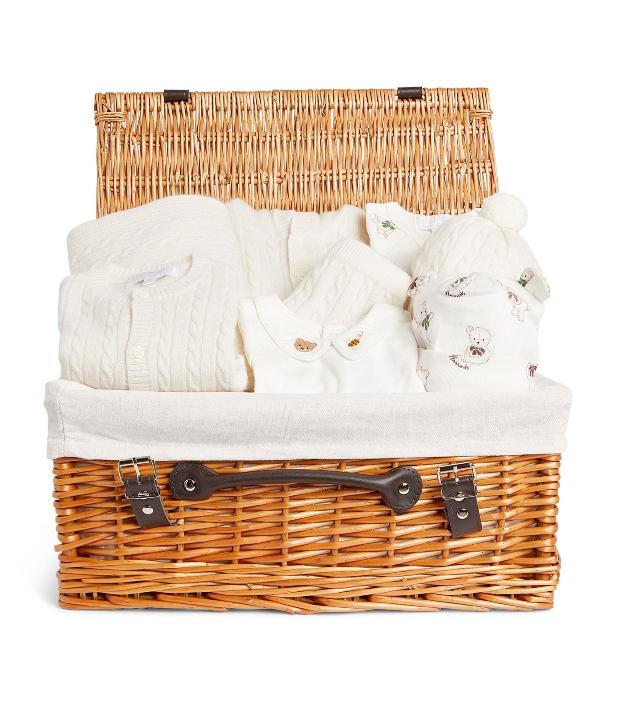 Cashmere-Cotton Baby Hamper GOODS Harrods   