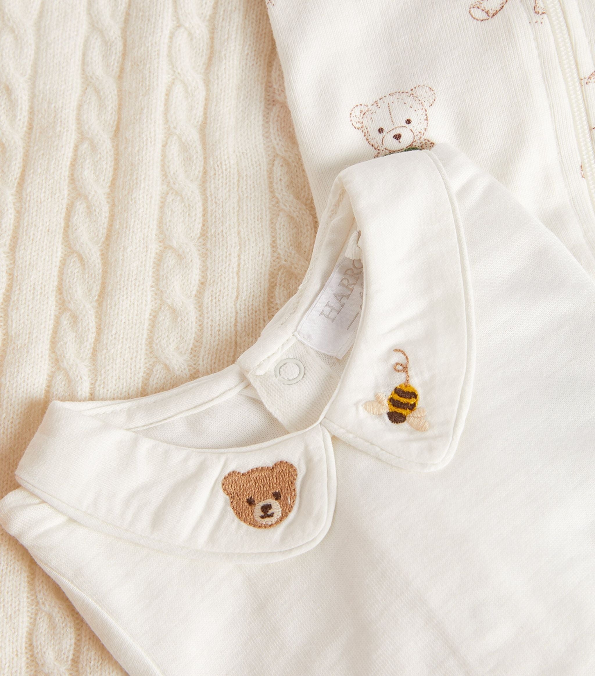 Cashmere-Cotton Baby Hamper GOODS Harrods   