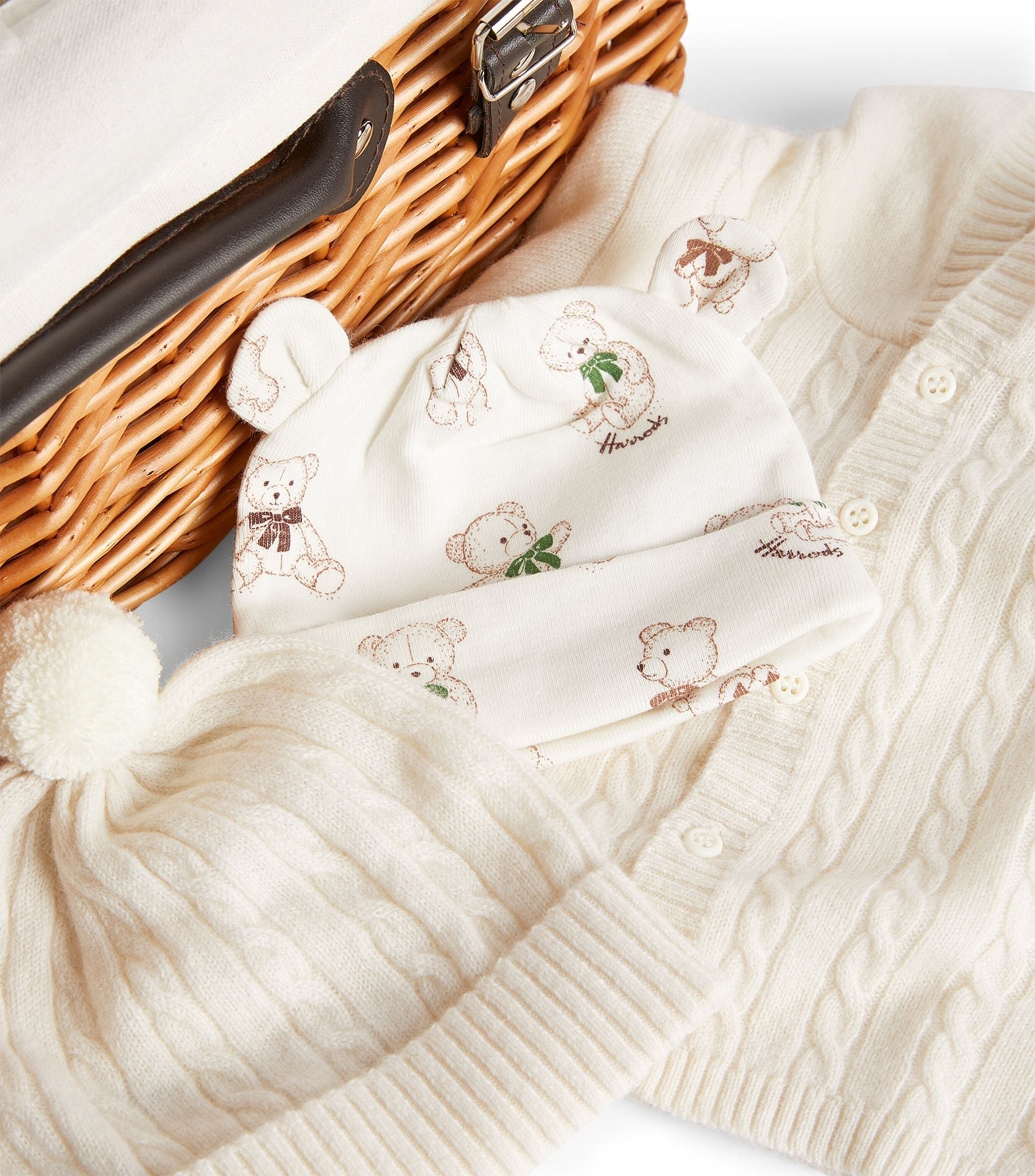 Cashmere-Cotton Baby Hamper GOODS Harrods   