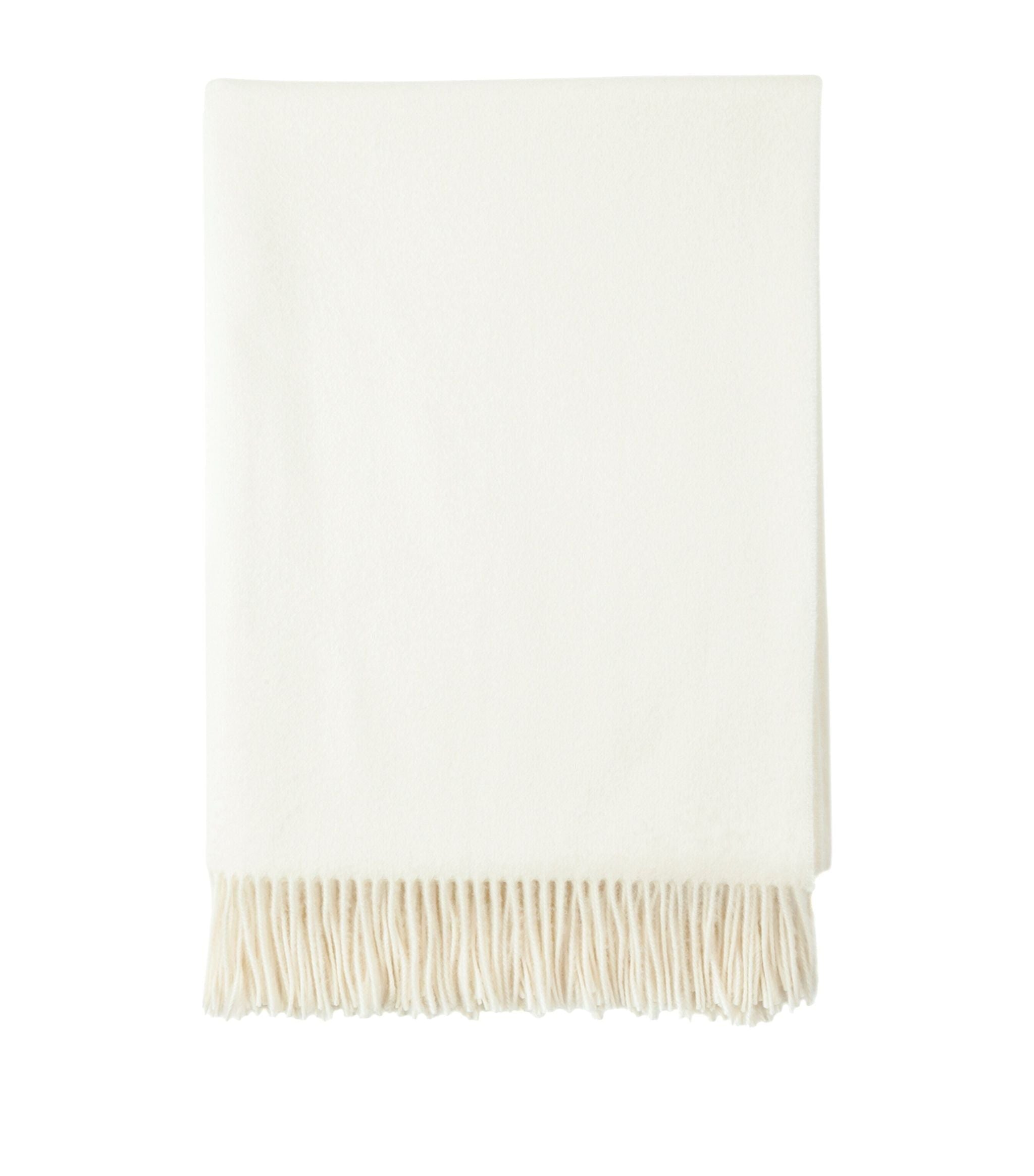 Cashmere Fringed Throw (140cm x 190cm) GOODS Harrods   