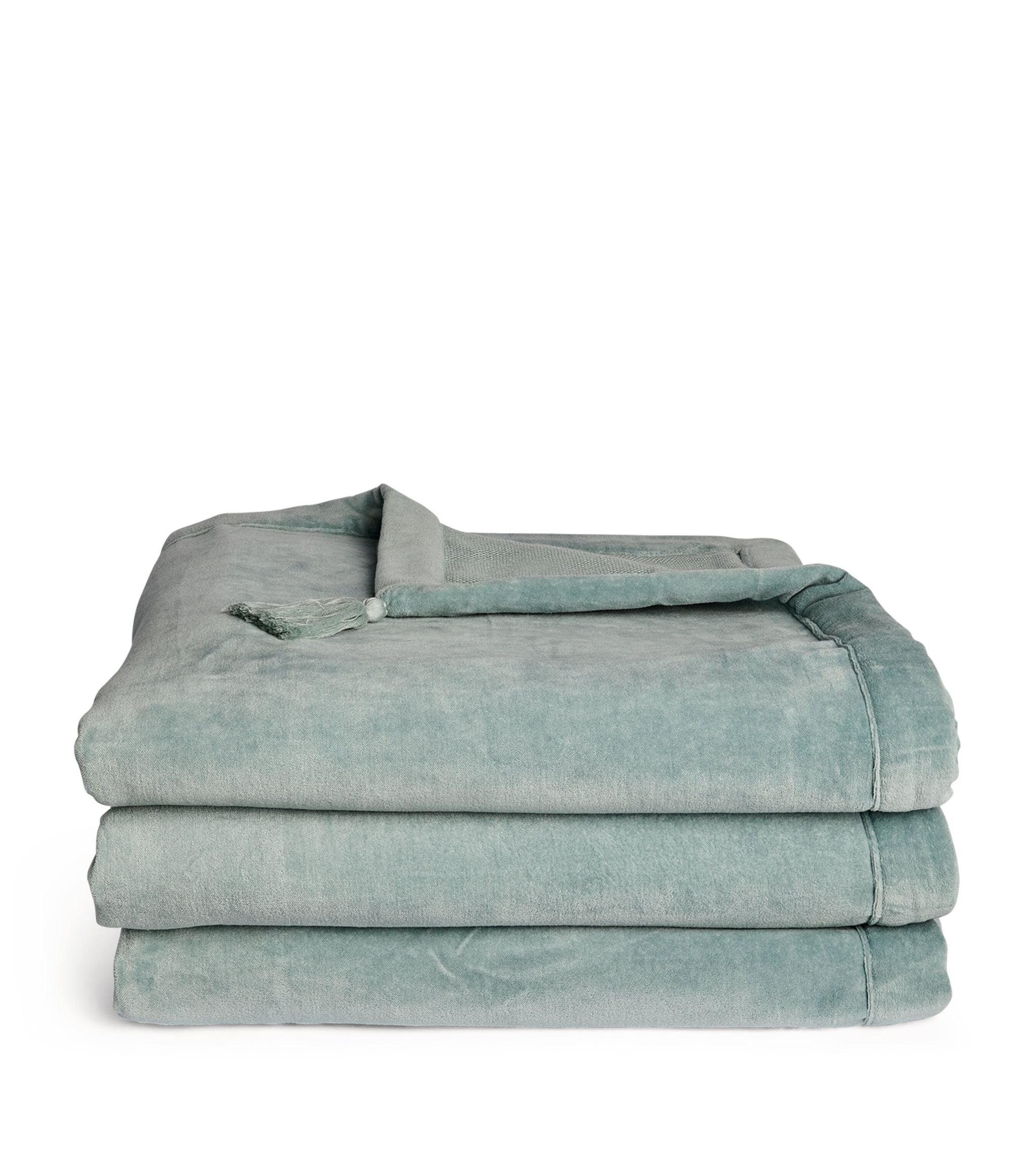 Linen Aari Throw (250cm x 260cm) Miscellaneous Harrods   