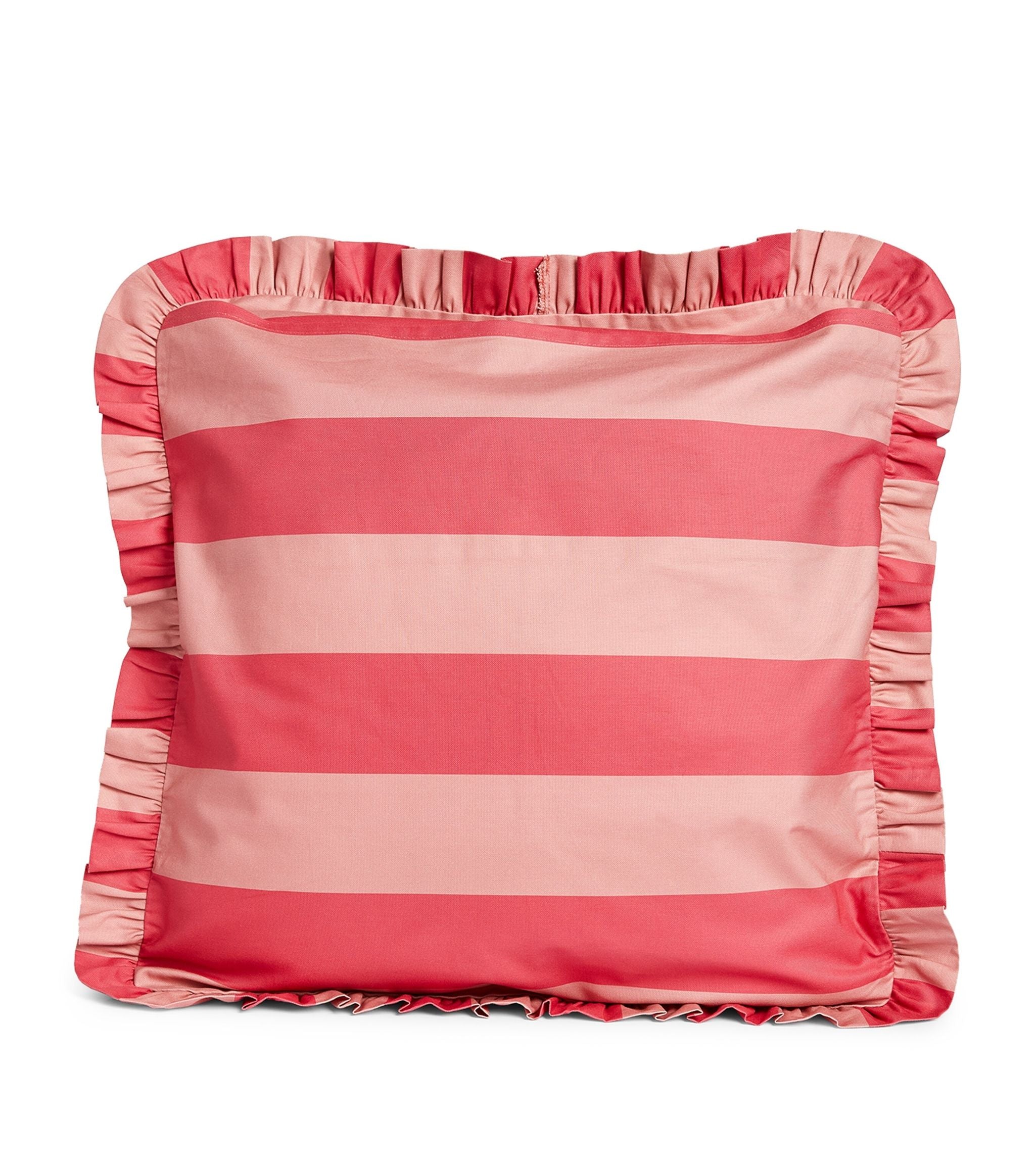 Pink Stripe Cushion (50cm x 50cm) GOODS Harrods   