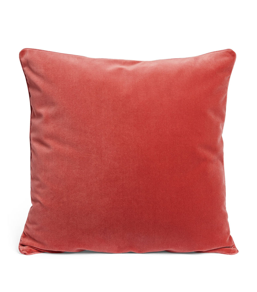 Pink Velvet Cushion (45cm x 45cm)