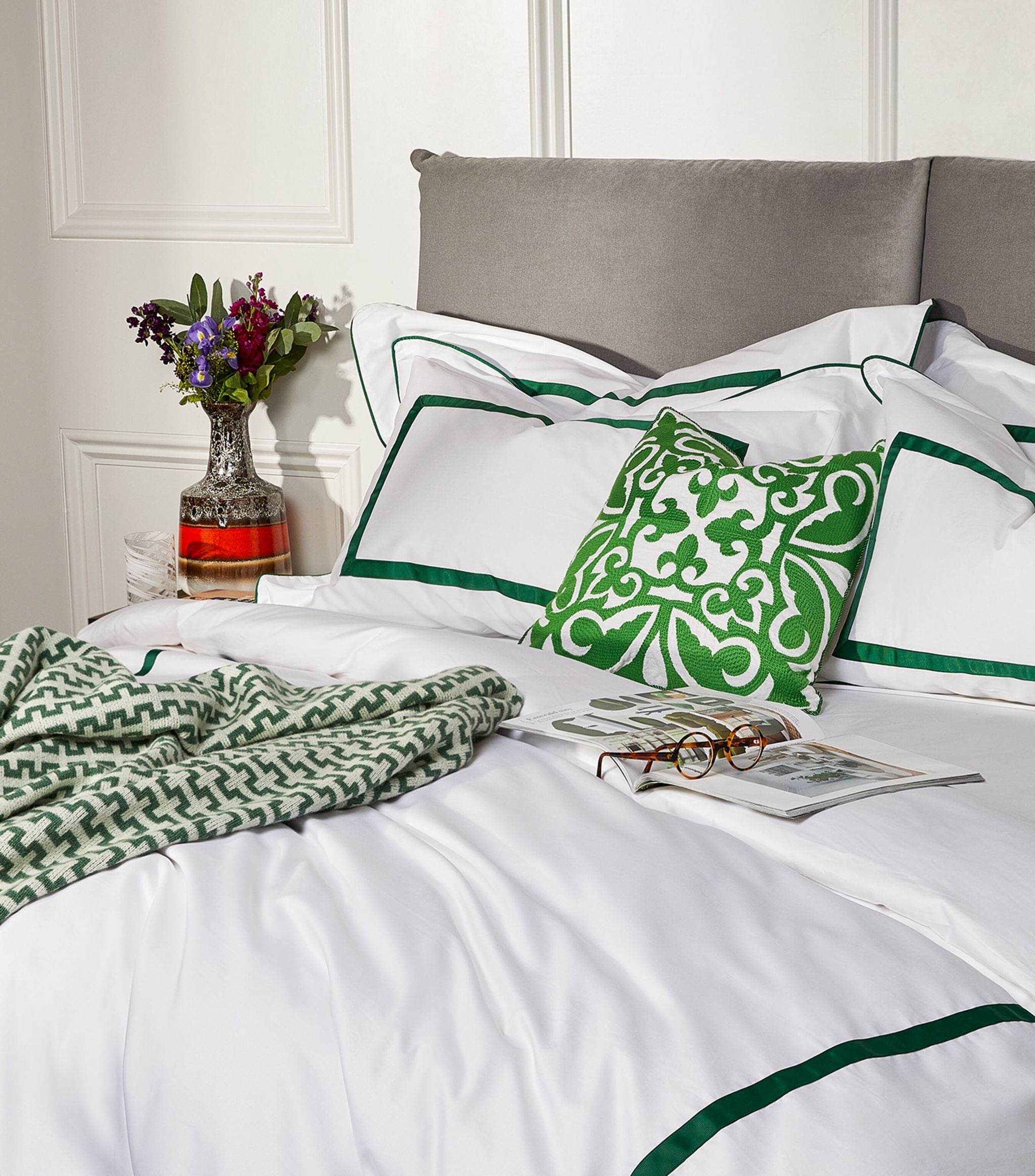 Sorrento Super King Duvet Cover Set (260cm x 220cm) GOODS Harrods   