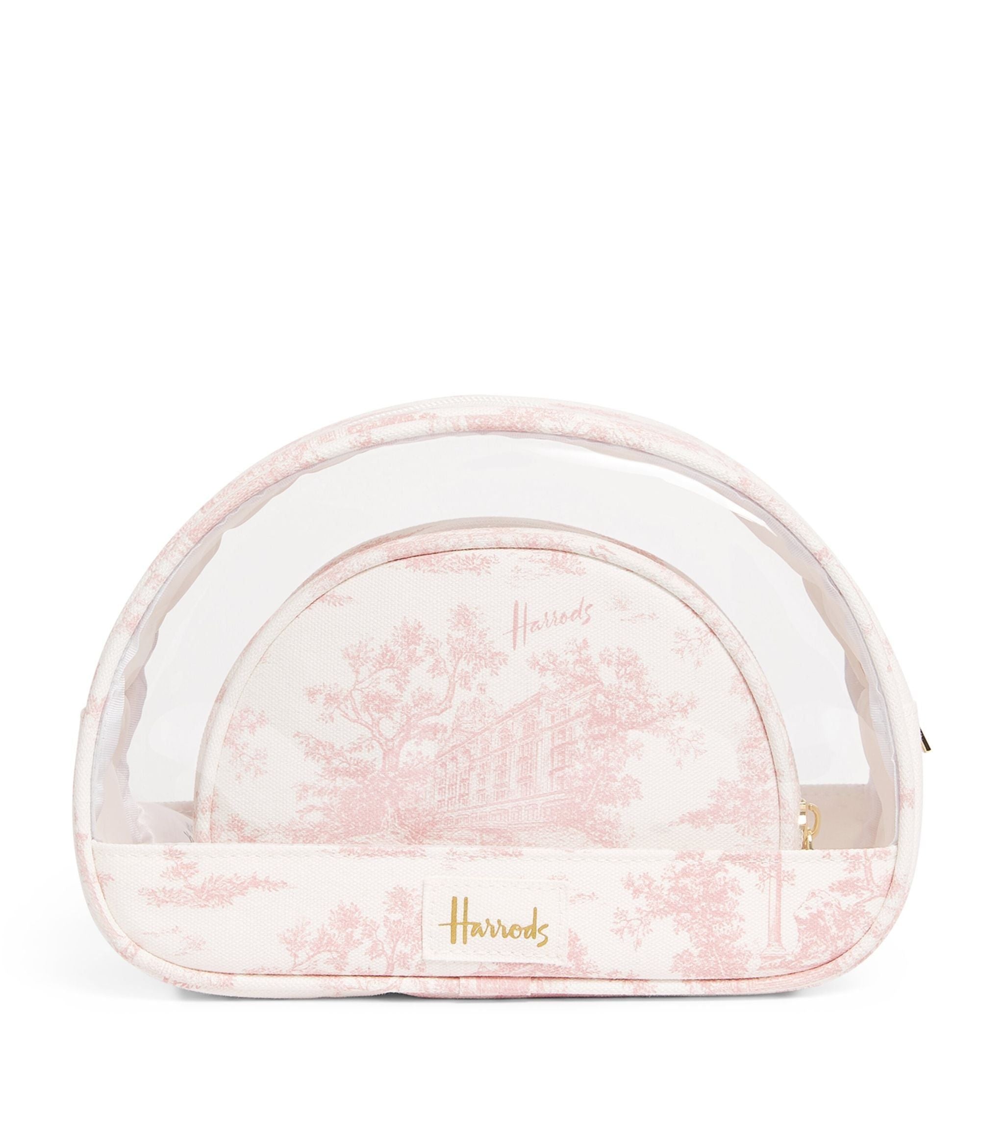 PINK TOILE COSMETIC BAG GOODS Harrods   