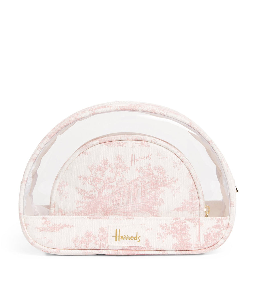 PINK TOILE COSMETIC BAG