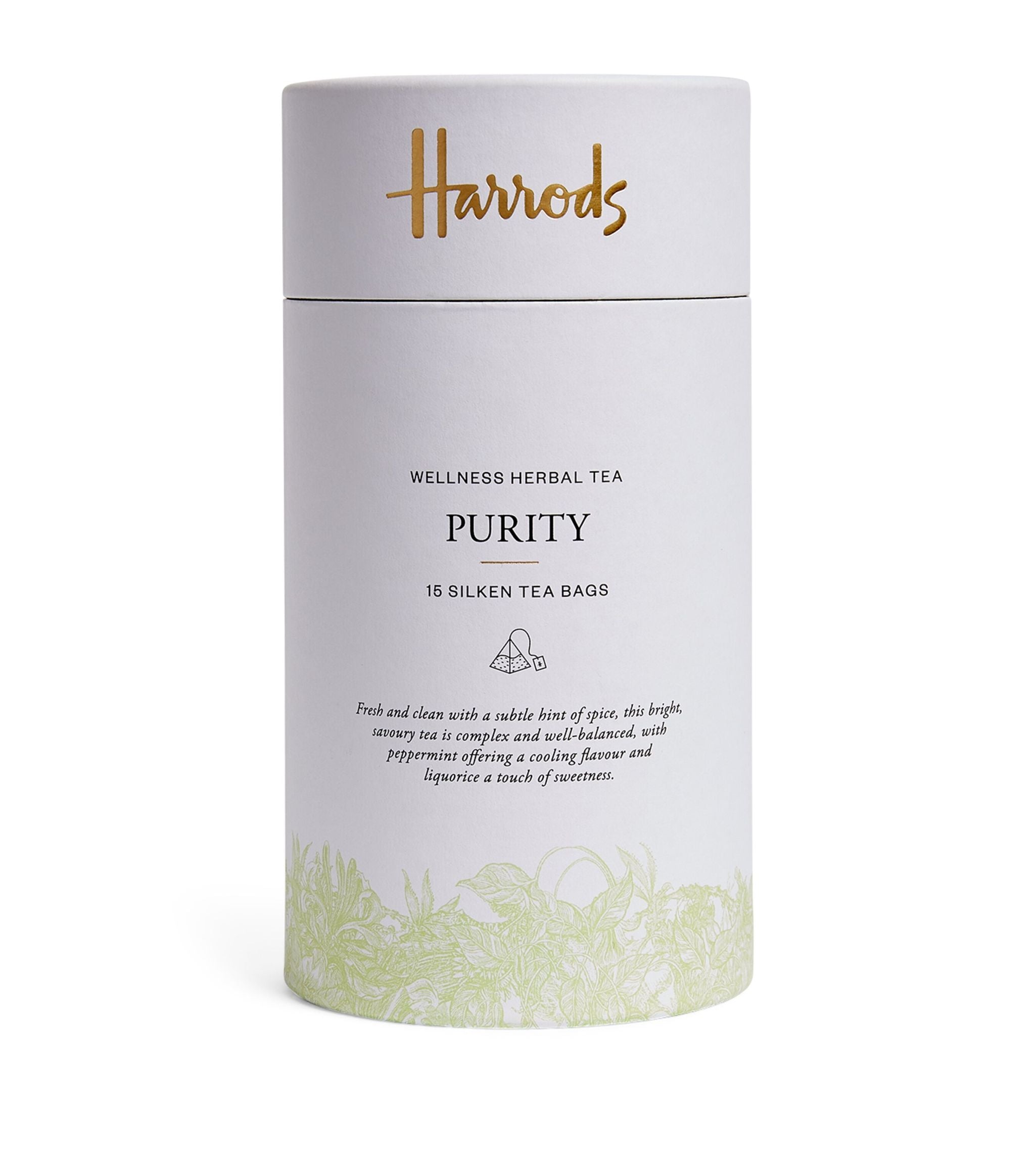 Purity Wellness Herbal Tea (15 Tea Bags) GOODS Harrods   