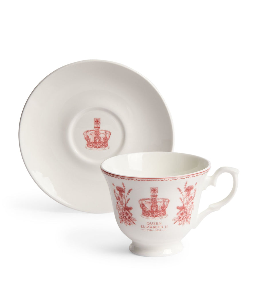 Queen Elizabeth II Teacup and Saucer