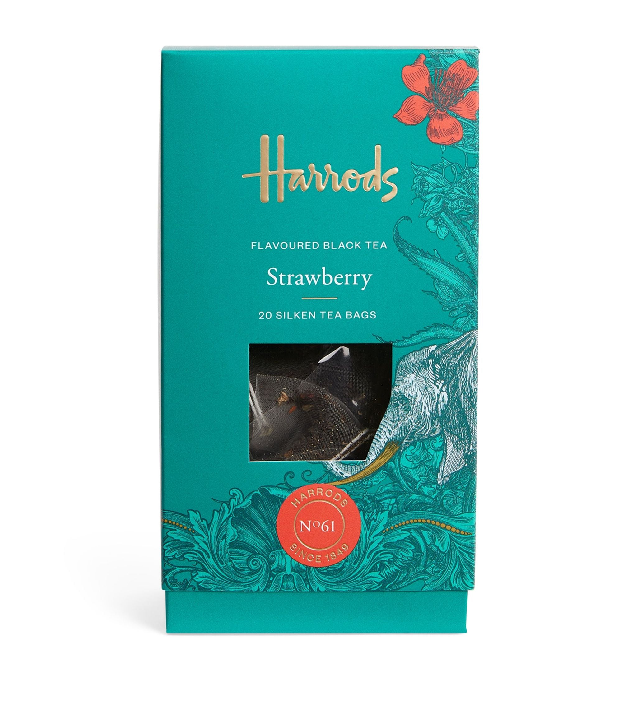 Strawberry Tea No. 61 (20 Tea Bags) GOODS Harrods   