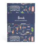 SW1 Knightsbridge A6 Notebook (Set of 3) GOODS Harrods   