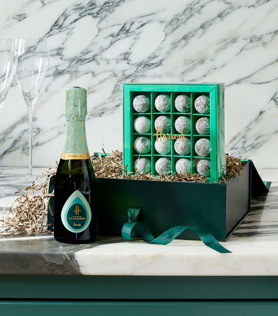 The Mini Champagne and Truffles Gift Box