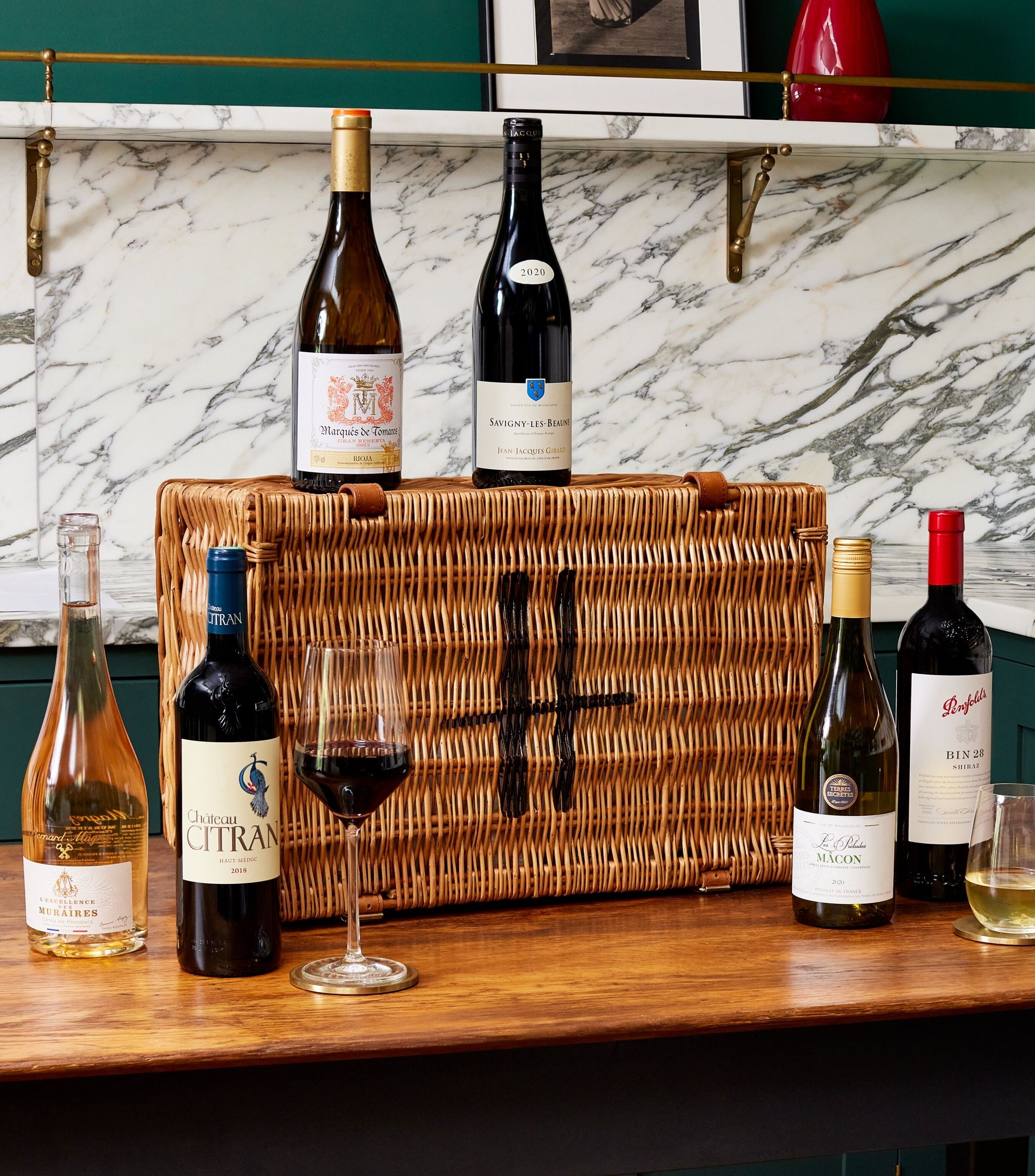 The Wine Collection Hamper GOODS Harrods   