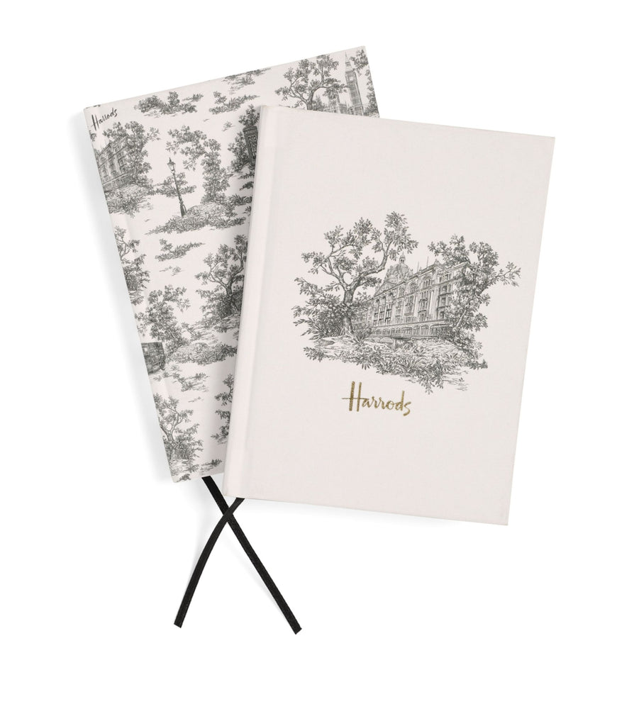 Toile Print Notebooks (Set of 2)