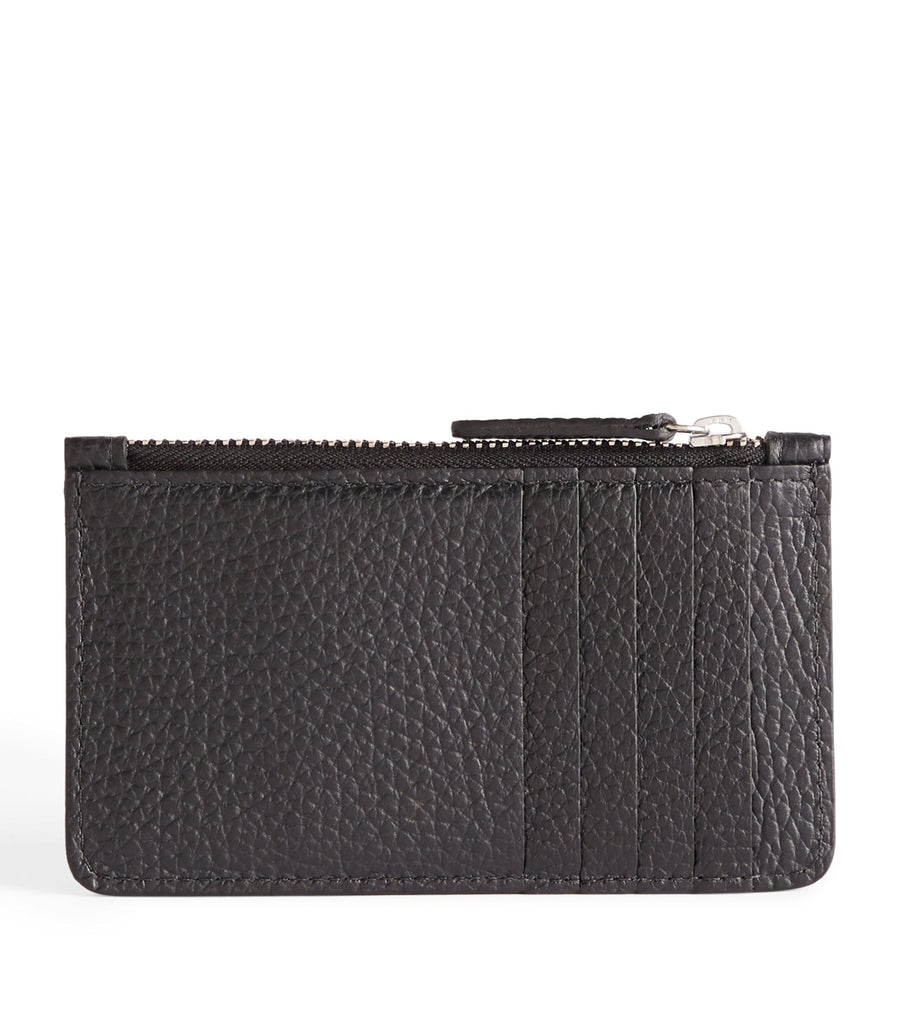 Zipped Leather Card Holder