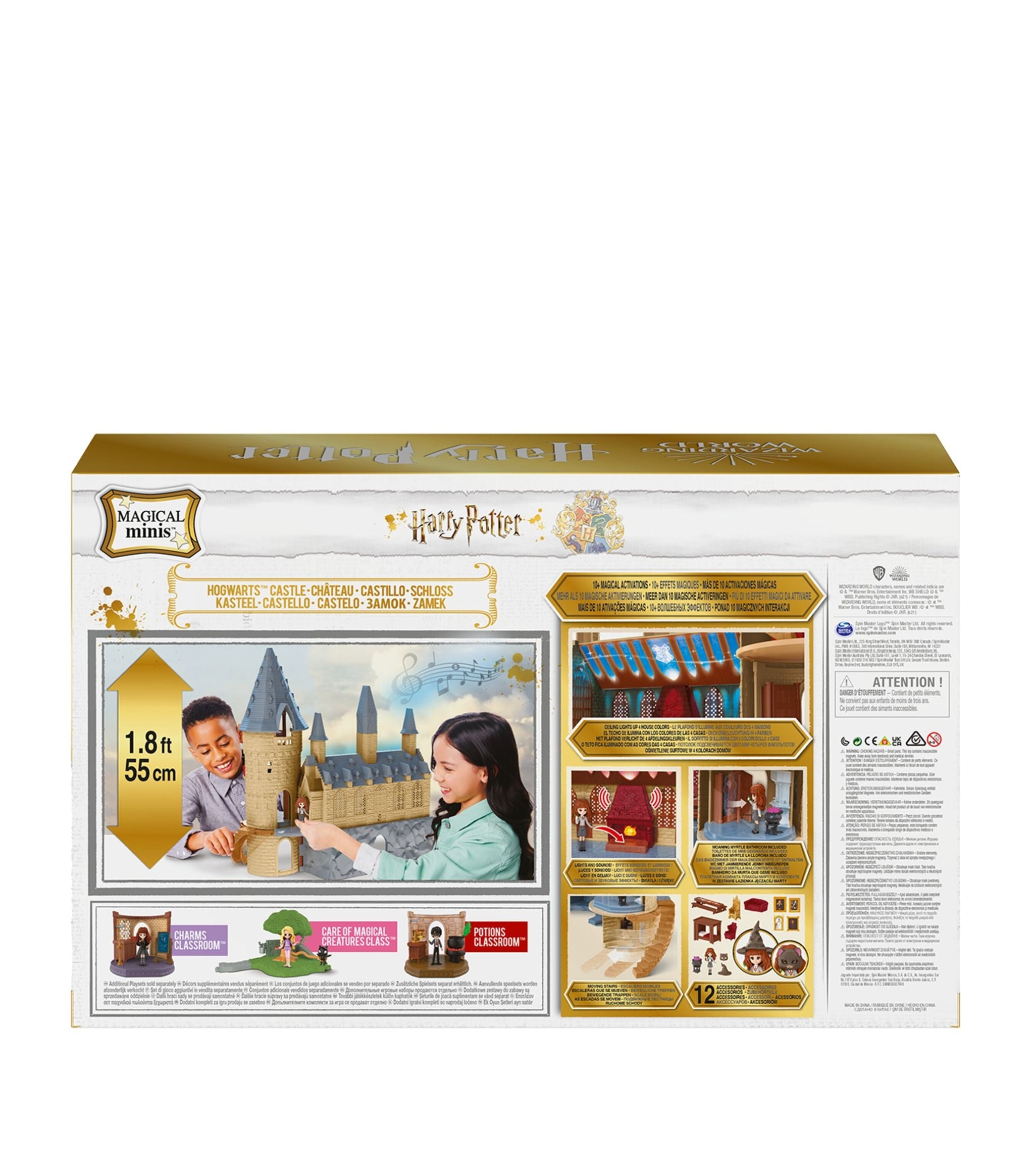 Wizarding World Magical Minis Hogwarts Castle Set GOODS Harrods   