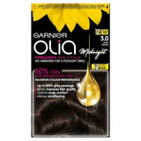 Garnier Olia Permanent No Ammonia Hair Dye Soft Black 3.0 Dark Sainsburys   