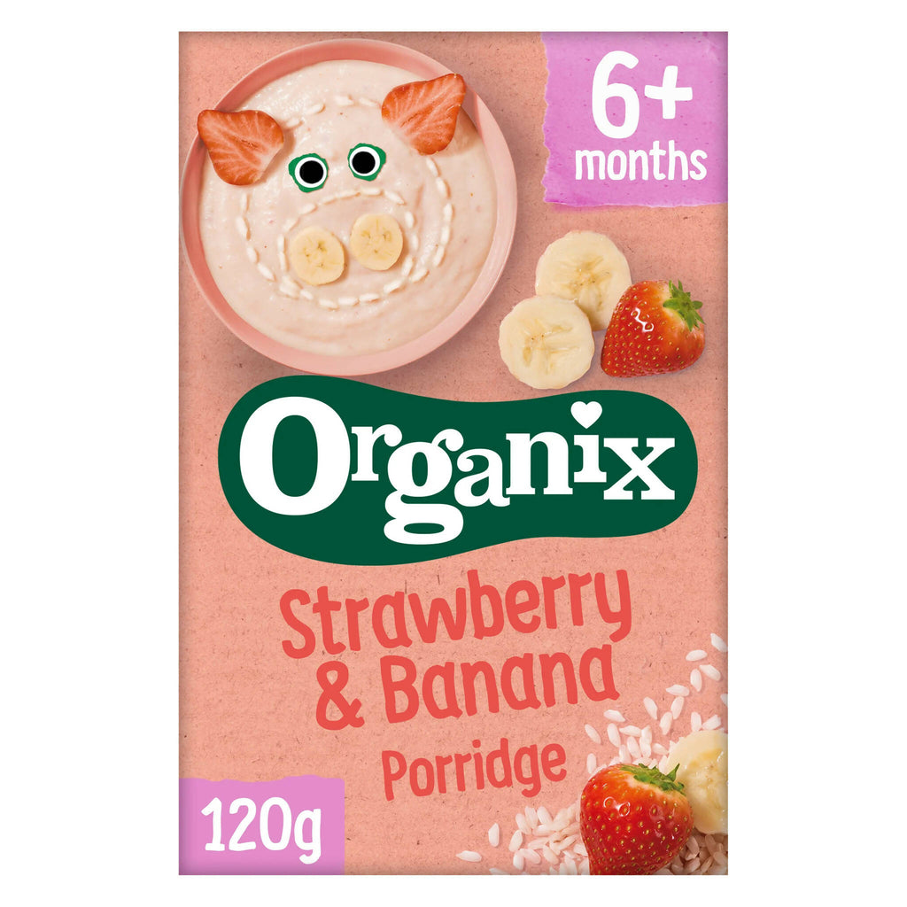 Organix Strawberry & Banana Porridge